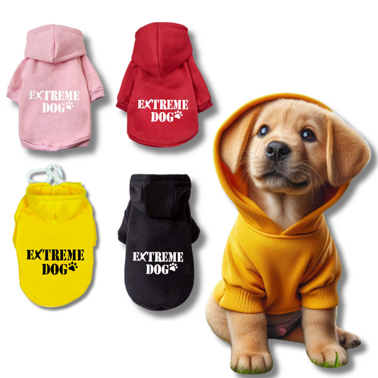 Sudaderas con capucha para perros "Black Boy"