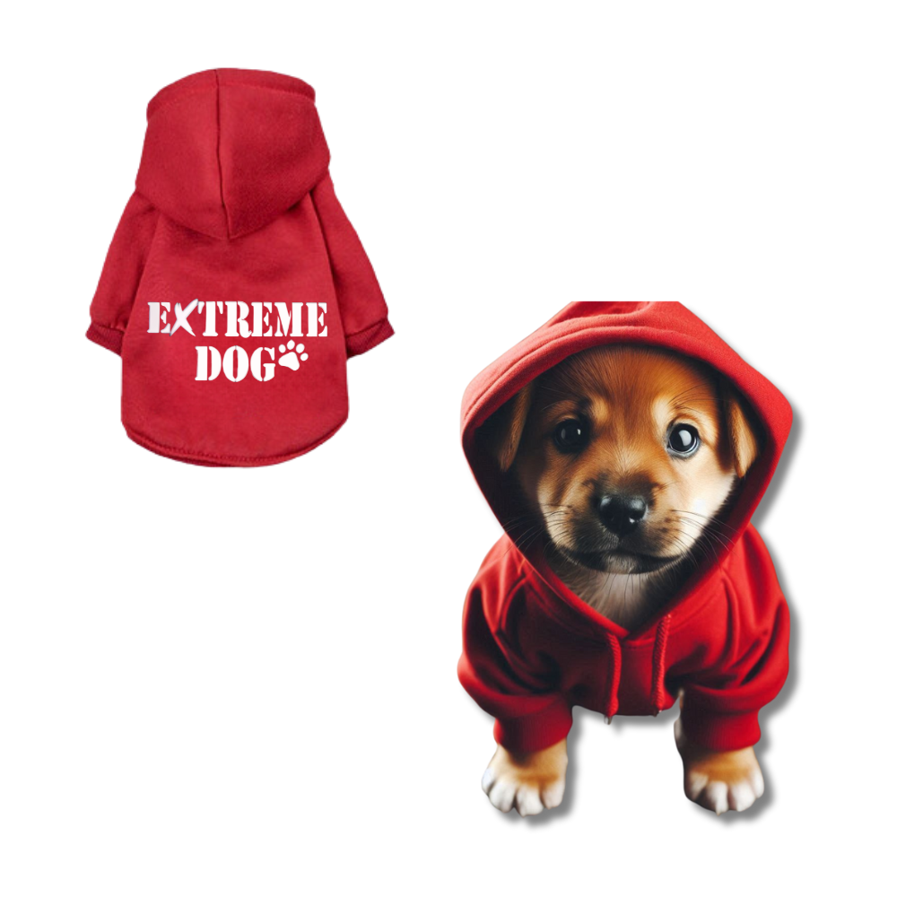 Sudaderas con capucha para perros "Black Boy"