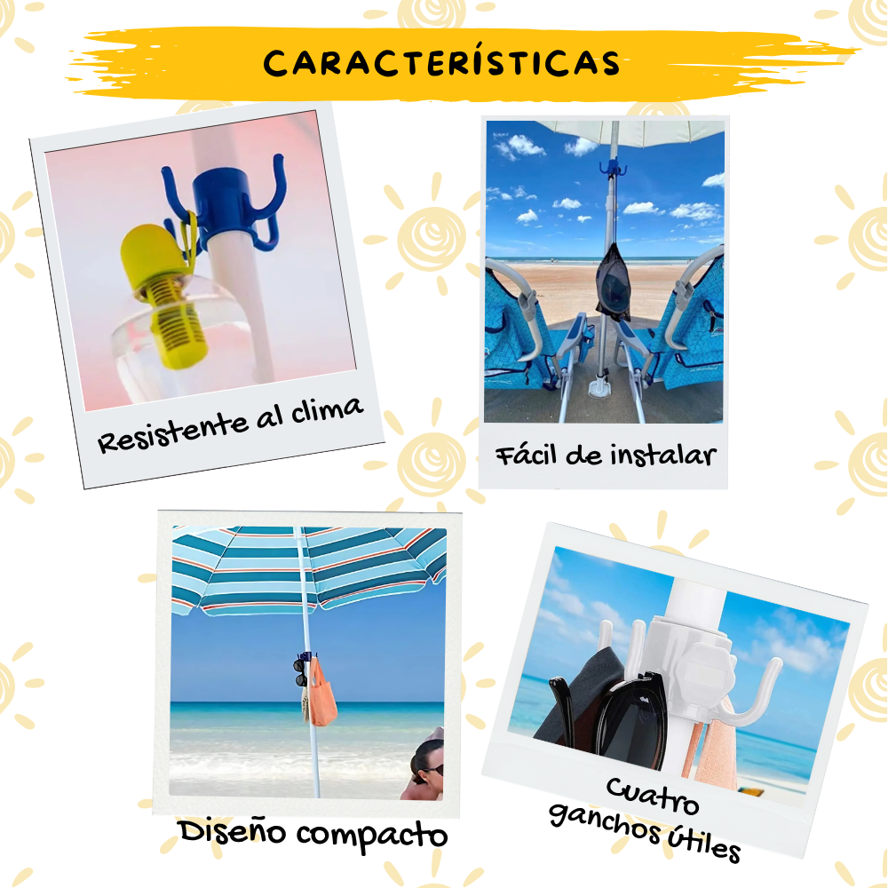 Gancho Multiusos para Sombrilla de Playa