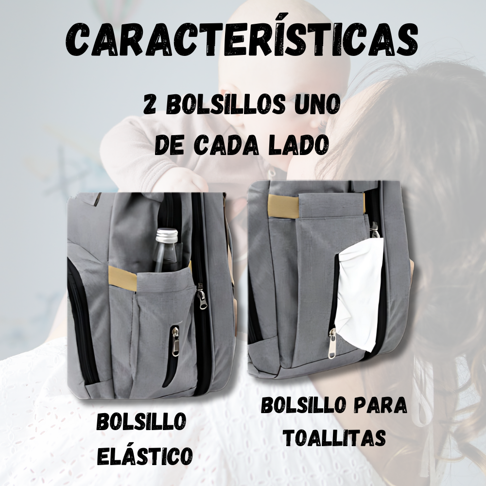 Mochila Con Pañalera