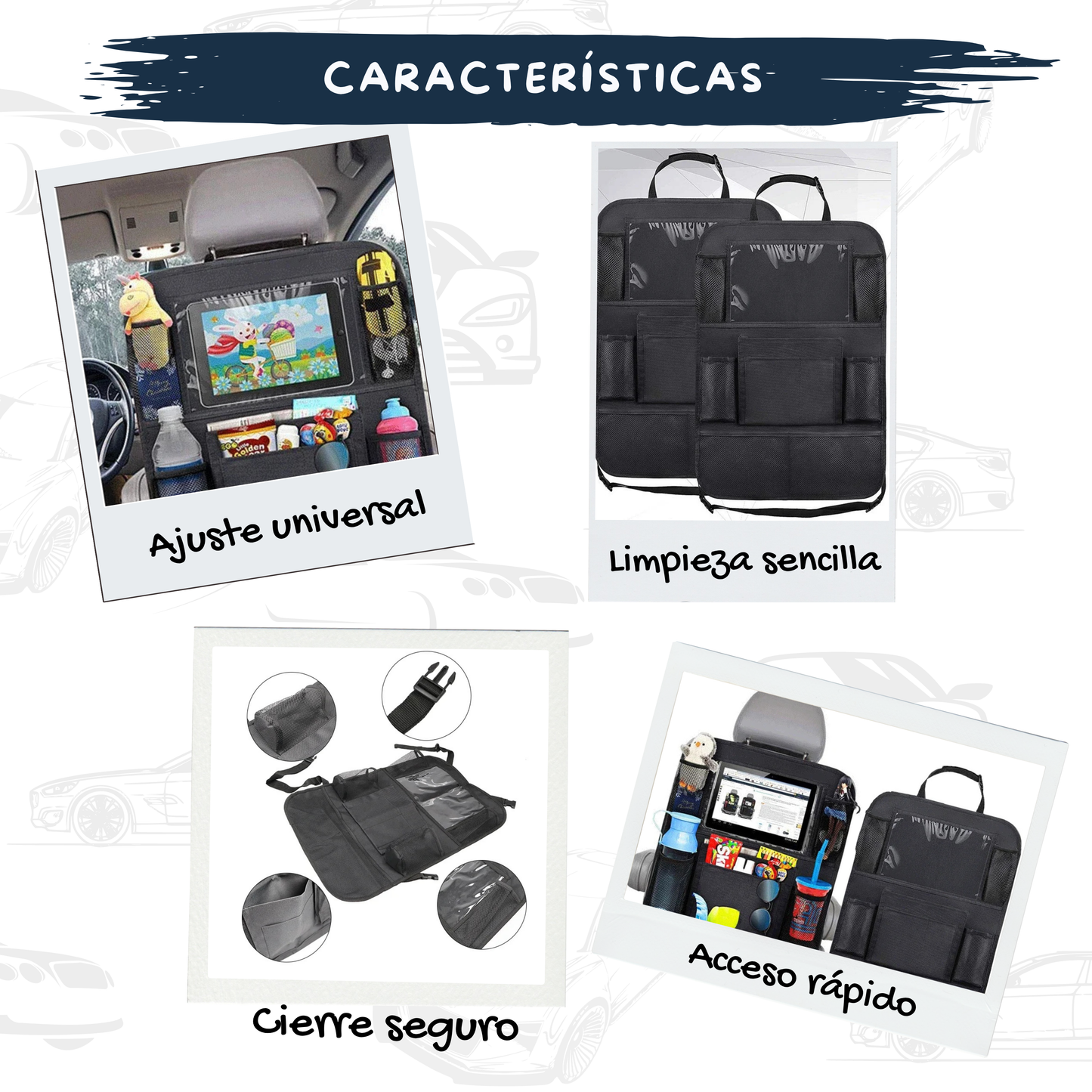 Bolso de Almacenamiento para Carro
