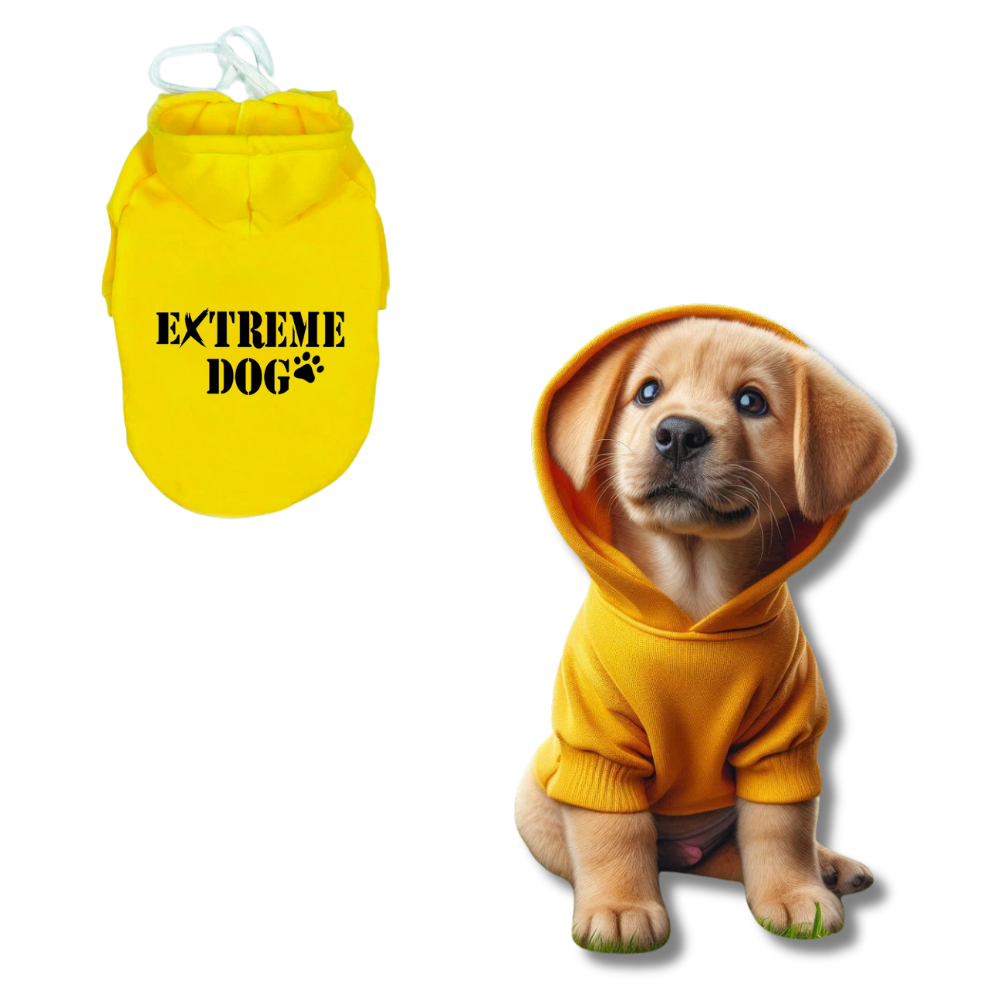 Sudaderas con capucha para perros "Black Boy"