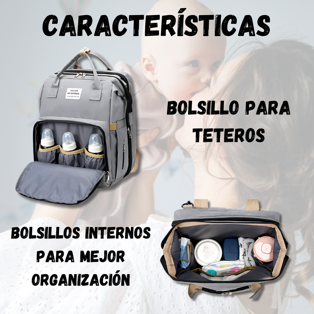 Mochila Con Pañalera