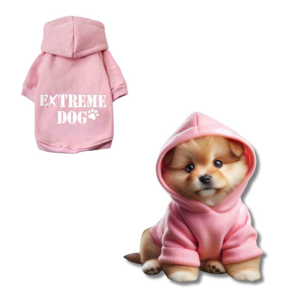 Sudaderas con capucha para perros "Black Boy"