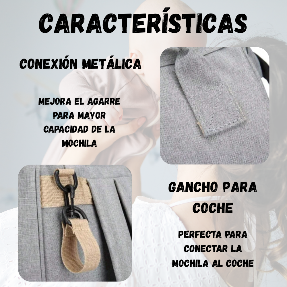 Mochila Con Pañalera