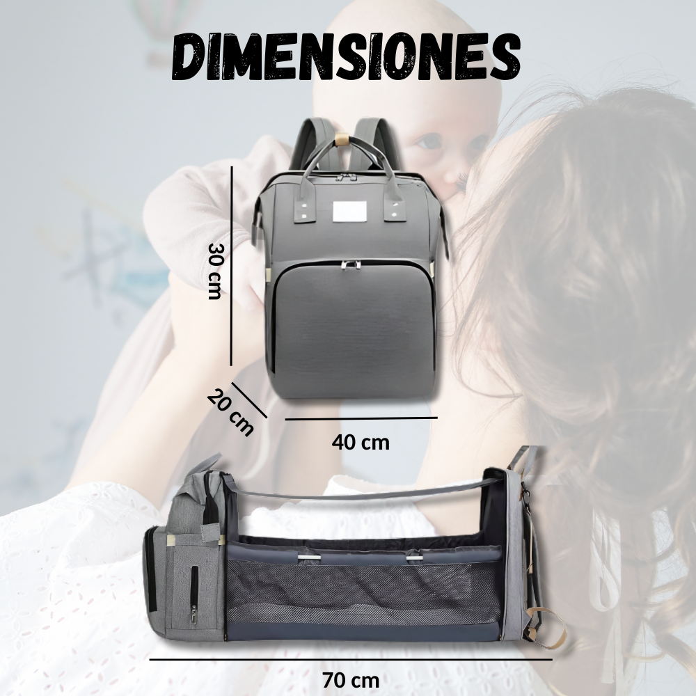 Mochila Con Pañalera