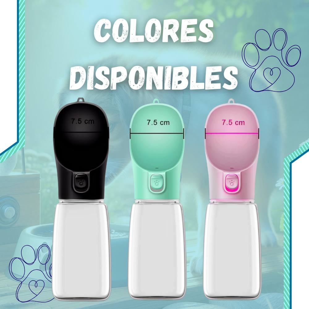 Porta Agua para Mascotas