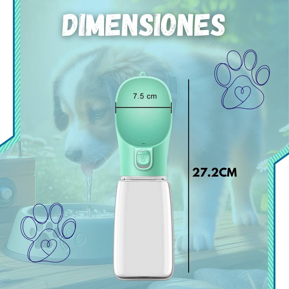 Porta Agua para Mascotas