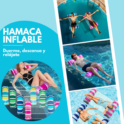 Hamaca inflable piscina