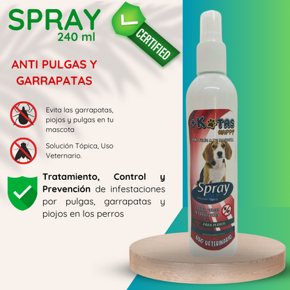 Spray Antipulgas 240 ml