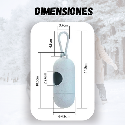 Dispensador Premium De Bolsas para Mascotas