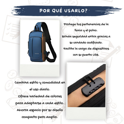 Bandolero Antirrobo con Puerto USB