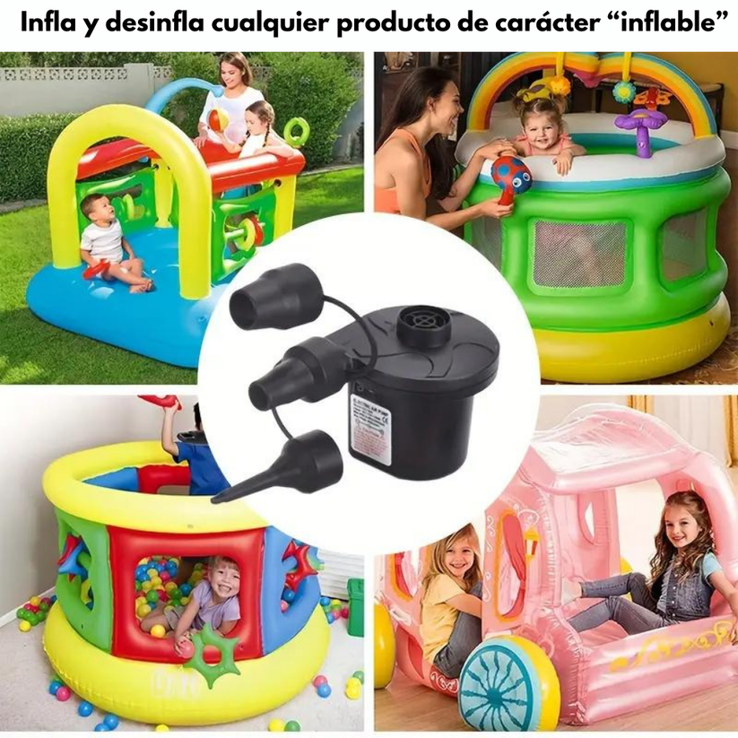 Combo Hamaca Inflable y Bomba Portátil